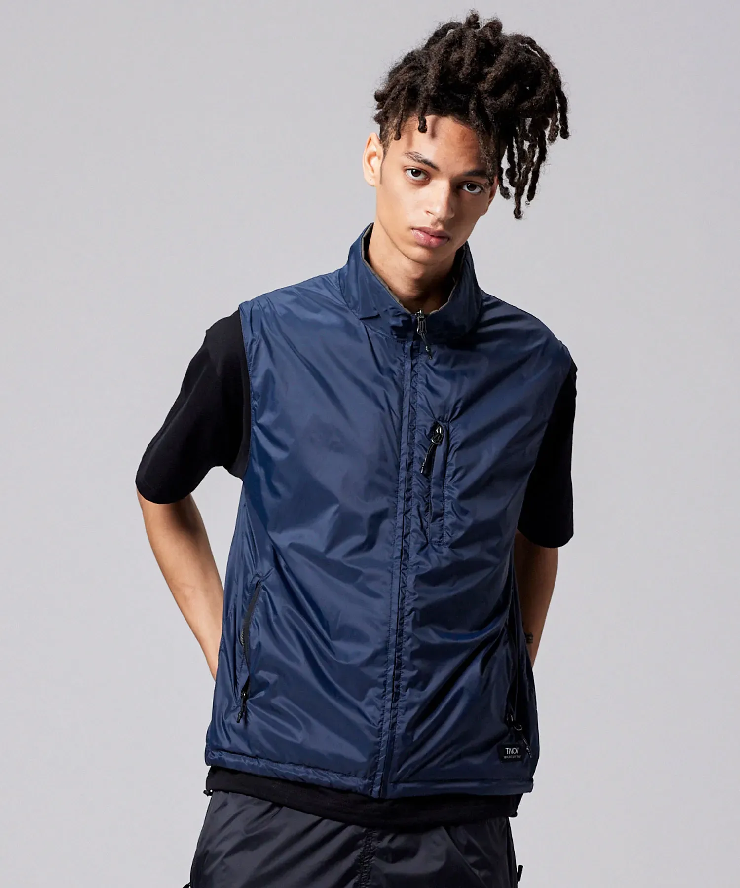 Unisex Non Down Mountain Reversible Mesh Vest - Image 20