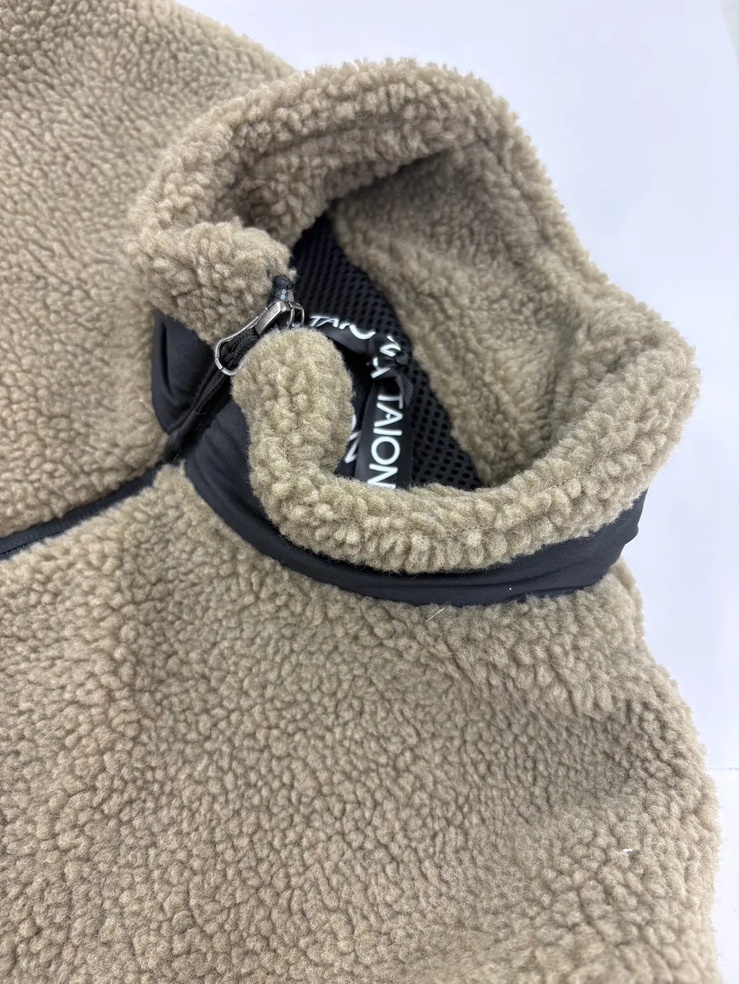 Unisex Non Down Pullover "Boa" Hi Neck Jacket - Image 3