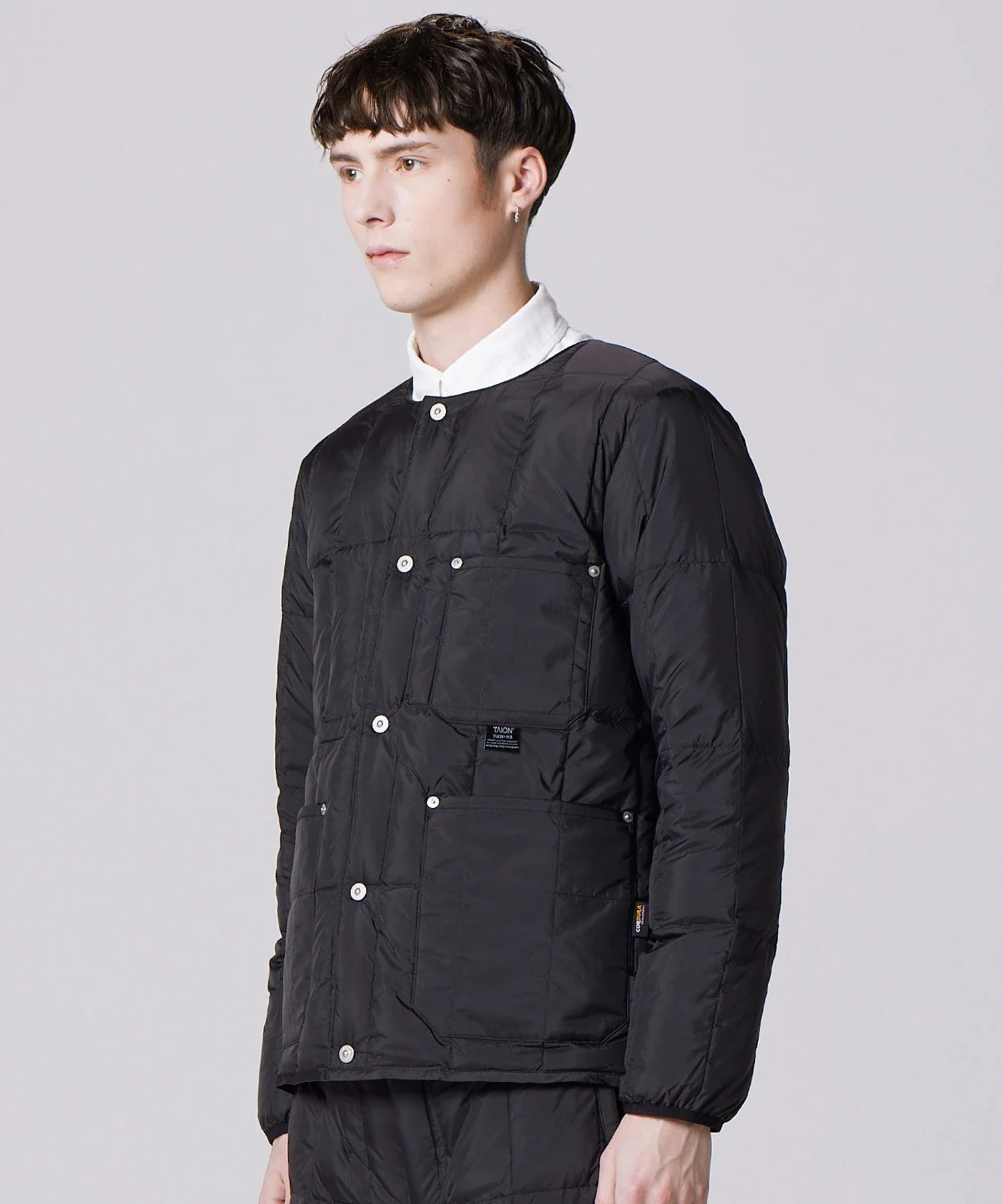 Unisex Work Crew Neck Down Jacket - Image 10