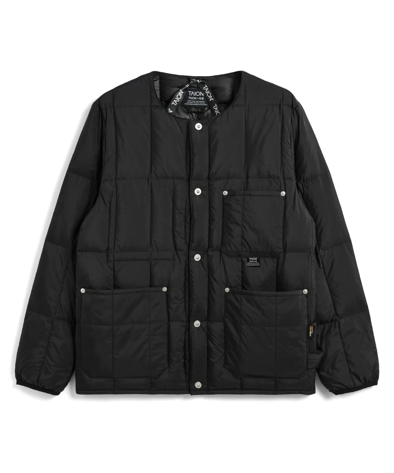 Unisex Work Crew Neck Down Jacket - Image 13