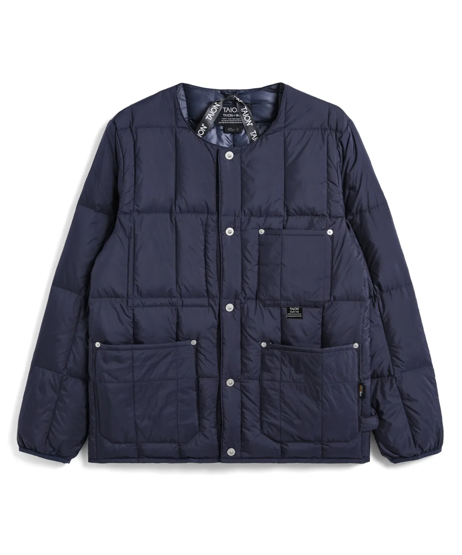 Unisex Work Crew Neck Down Jacket - Image 14
