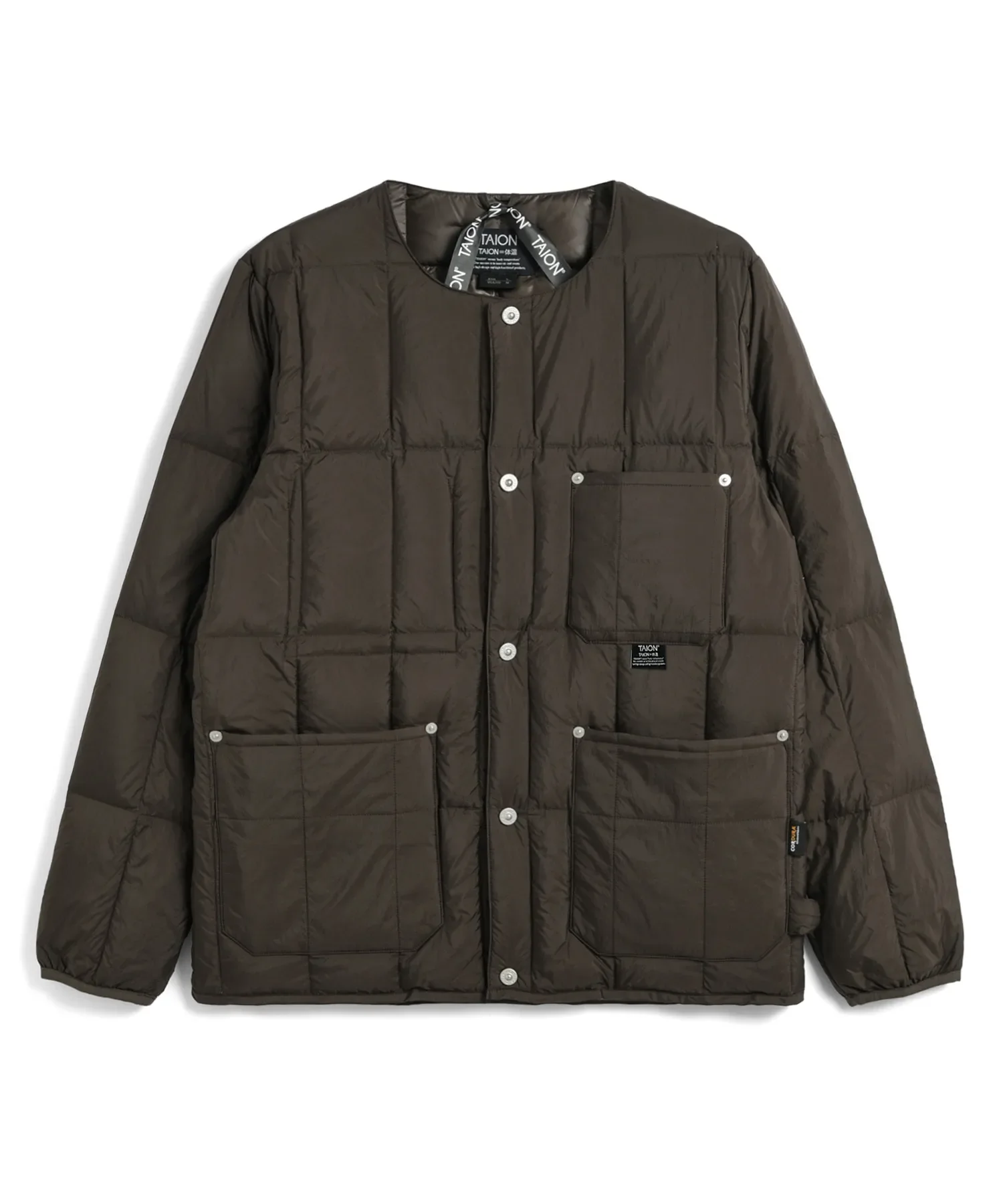 Unisex Work Crew Neck Down Jacket - Image 15