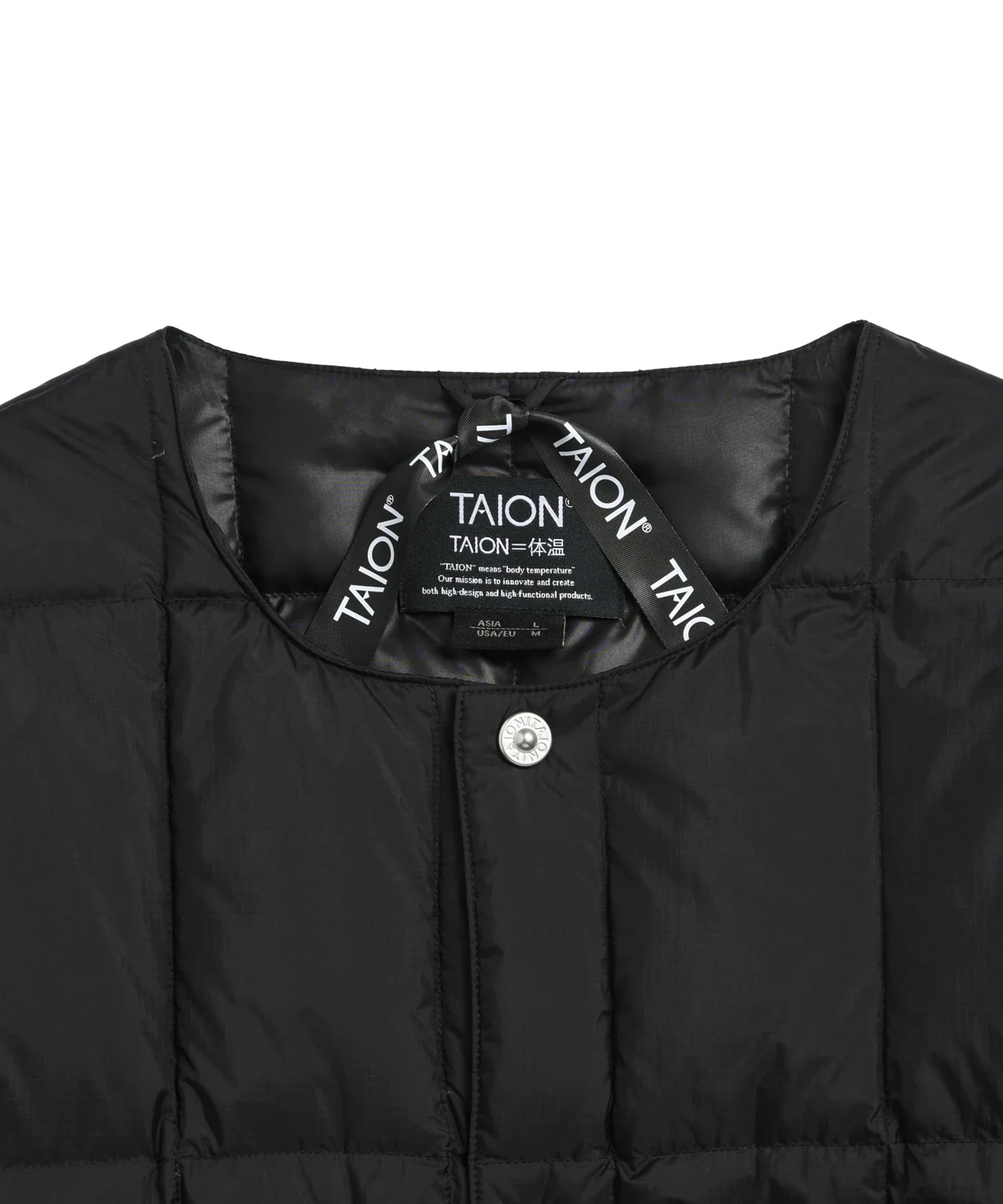 Unisex Work Crew Neck Down Jacket - Image 4