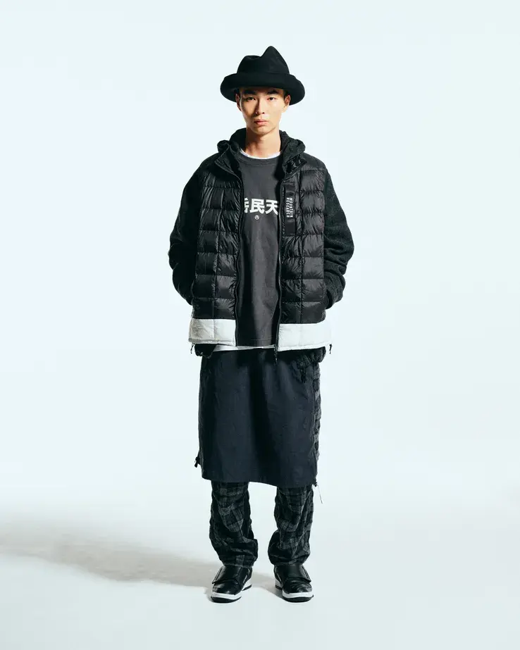 Mountain Research x TAION Basic W-Zip Down Vest <MR-TA-002Z-WHL> - Image 6