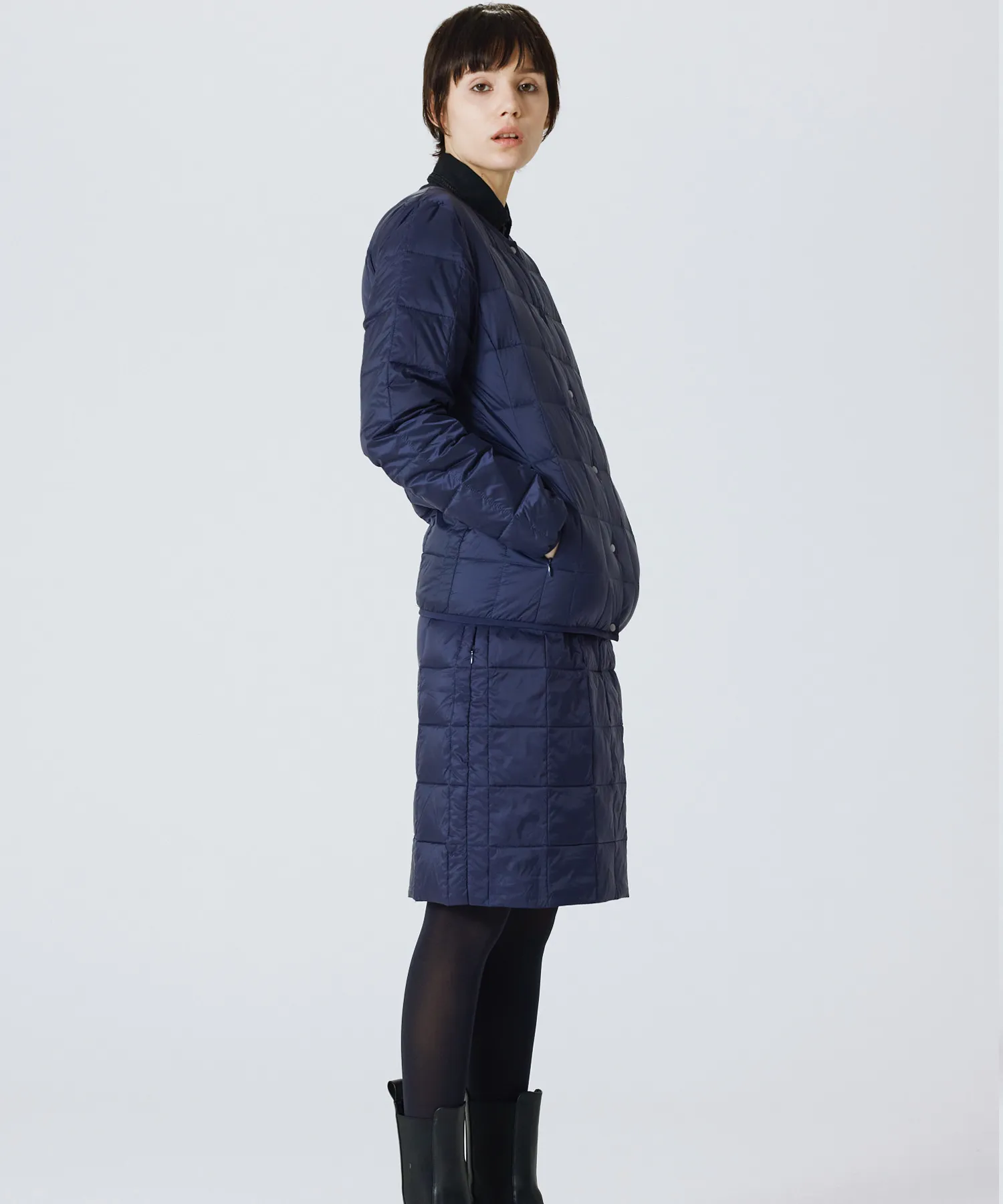 Women's Basic Box Down Skirt - Image 8